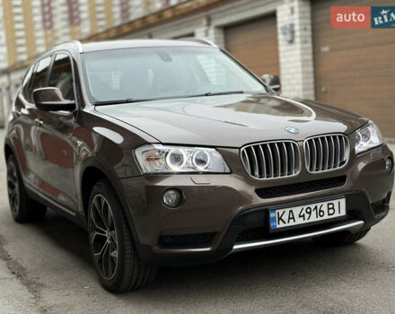 Коричневый БМВ Х3, объемом двигателя 3 л и пробегом 166 тыс. км за 16800 $, фото 2 на Automoto.ua