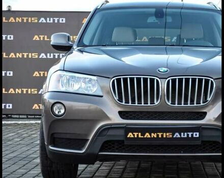 Коричневый БМВ Х3, объемом двигателя 3 л и пробегом 210 тыс. км за 14300 $, фото 1 на Automoto.ua