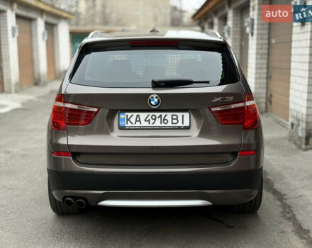 Коричневый БМВ Х3, объемом двигателя 3 л и пробегом 166 тыс. км за 16800 $, фото 5 на Automoto.ua