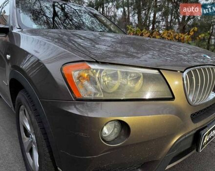 Коричневый БМВ Х3, объемом двигателя 3 л и пробегом 260 тыс. км за 13490 $, фото 3 на Automoto.ua