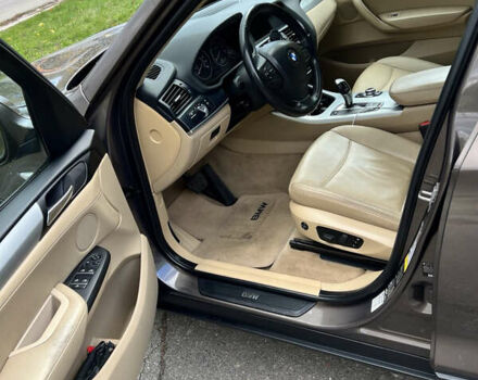 Коричневый БМВ Х3, объемом двигателя 3 л и пробегом 334 тыс. км за 11500 $, фото 11 на Automoto.ua