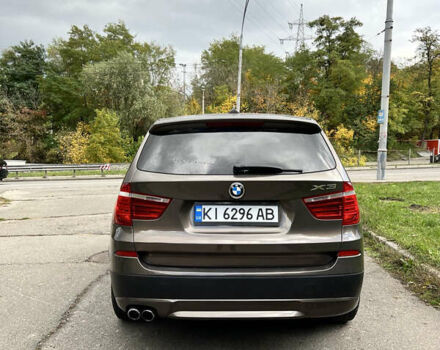 Коричневый БМВ Х3, объемом двигателя 3 л и пробегом 334 тыс. км за 11500 $, фото 1 на Automoto.ua