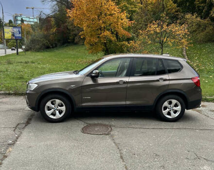 Коричневый БМВ Х3, объемом двигателя 3 л и пробегом 334 тыс. км за 11500 $, фото 4 на Automoto.ua