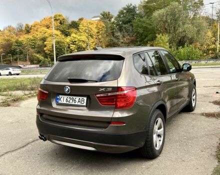 БМВ Х3 2011 у Києві на Automoto.ua Коричневий БМВ Х3, об'ємом двигуна 3 л та пробігом 330 тис. км за 11200 $, фото 2 на Automoto.ua