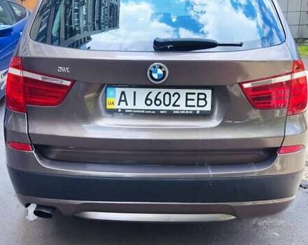 Коричневый БМВ Х3, объемом двигателя 2 л и пробегом 196 тыс. км за 15800 $, фото 1 на Automoto.ua