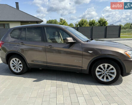 Коричневый БМВ Х3, объемом двигателя 2 л и пробегом 188 тыс. км за 11999 $, фото 4 на Automoto.ua