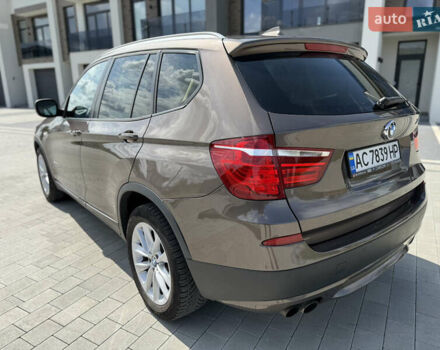 Коричневый БМВ Х3, объемом двигателя 2 л и пробегом 188 тыс. км за 11999 $, фото 6 на Automoto.ua