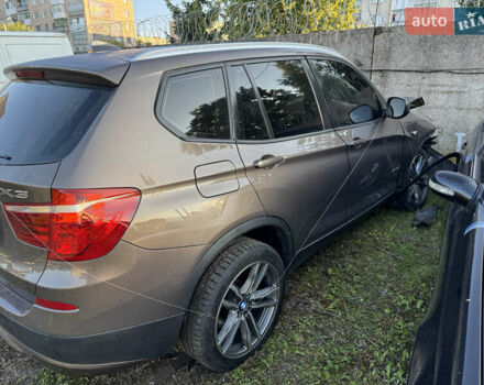 Коричневый БМВ Х3, объемом двигателя 2 л и пробегом 145 тыс. км за 6500 $, фото 1 на Automoto.ua