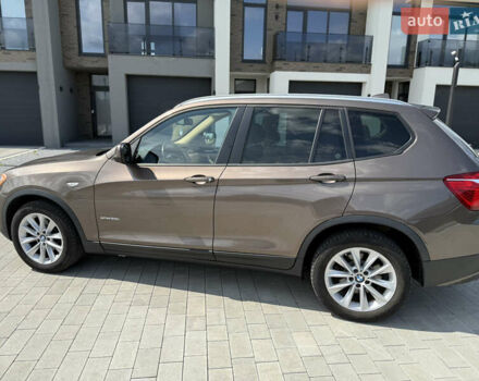 Коричневый БМВ Х3, объемом двигателя 2 л и пробегом 188 тыс. км за 11999 $, фото 3 на Automoto.ua