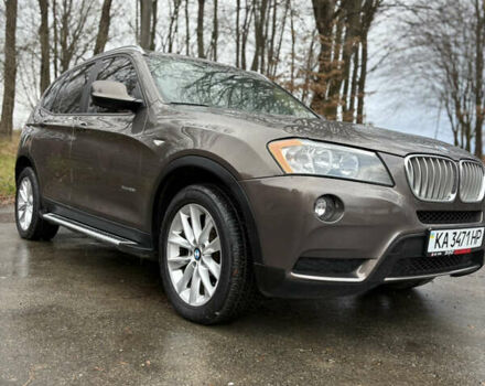 Коричневый БМВ Х3, объемом двигателя 2 л и пробегом 303 тыс. км за 12650 $, фото 13 на Automoto.ua