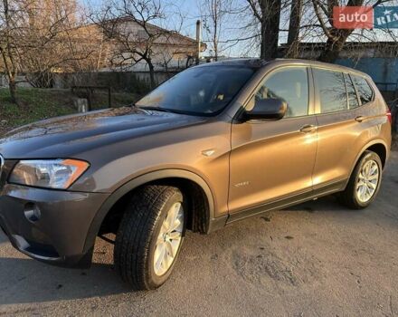 Коричневый БМВ Х3, объемом двигателя 2 л и пробегом 167 тыс. км за 14300 $, фото 1 на Automoto.ua
