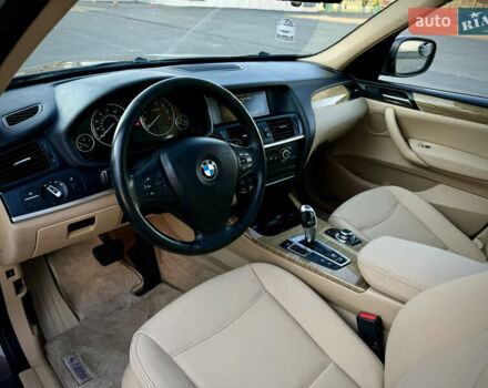 Коричневый БМВ Х3, объемом двигателя 2 л и пробегом 195 тыс. км за 12500 $, фото 14 на Automoto.ua