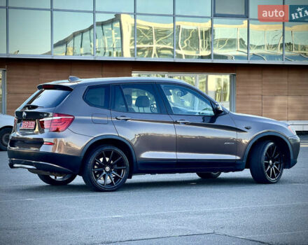 Коричневый БМВ Х3, объемом двигателя 2 л и пробегом 195 тыс. км за 12500 $, фото 12 на Automoto.ua