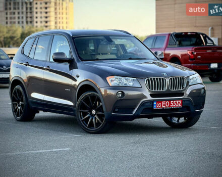 Коричневый БМВ Х3, объемом двигателя 2 л и пробегом 195 тыс. км за 12500 $, фото 1 на Automoto.ua