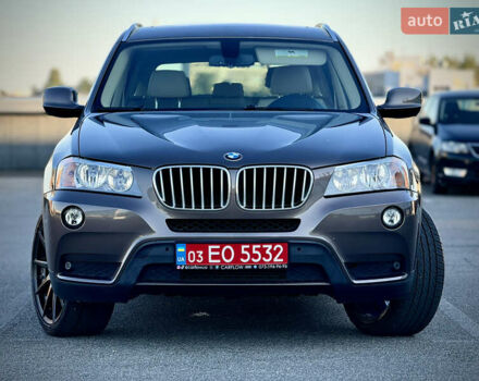Коричневый БМВ Х3, объемом двигателя 2 л и пробегом 195 тыс. км за 12500 $, фото 3 на Automoto.ua