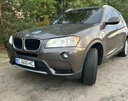 Коричневый БМВ Х3, объемом двигателя 2 л и пробегом 195 тыс. км за 14000 $, фото 3 на Automoto.ua