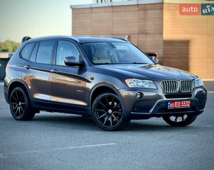 Коричневый БМВ Х3, объемом двигателя 2 л и пробегом 195 тыс. км за 12500 $, фото 1 на Automoto.ua