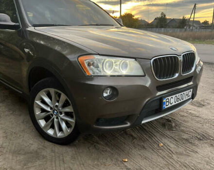 Коричневый БМВ Х3, объемом двигателя 2 л и пробегом 195 тыс. км за 14000 $, фото 5 на Automoto.ua