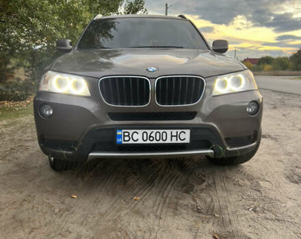 Коричневый БМВ Х3, объемом двигателя 2 л и пробегом 195 тыс. км за 14000 $, фото 4 на Automoto.ua