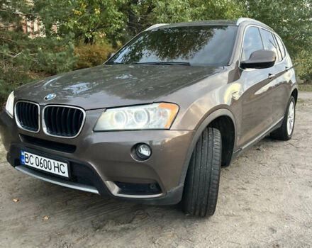 Коричневый БМВ Х3, объемом двигателя 2 л и пробегом 195 тыс. км за 14000 $, фото 2 на Automoto.ua