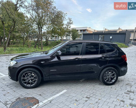 Коричневый БМВ Х3, объемом двигателя 2 л и пробегом 328 тыс. км за 21500 $, фото 3 на Automoto.ua