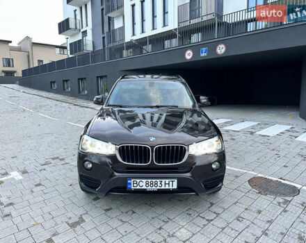Коричневый БМВ Х3, объемом двигателя 2 л и пробегом 328 тыс. км за 21500 $, фото 1 на Automoto.ua