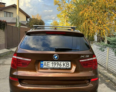 БМВ Х3 2016 в Днепре (Днепропетровске) на Automoto.ua Коричневый БМВ Х3, объемом двигателя 1.99 л и пробегом 86 тыс. км за 23000 $, фото 1 на Automoto.ua