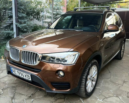 БМВ Х3 2016 в Днепре (Днепропетровске) на Automoto.ua Коричневый БМВ Х3, объемом двигателя 1.99 л и пробегом 86 тыс. км за 23000 $, фото 2 на Automoto.ua