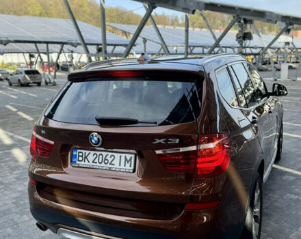 Коричневый БМВ Х3, объемом двигателя 2 л и пробегом 81 тыс. км за 20500 $, фото 4 на Automoto.ua