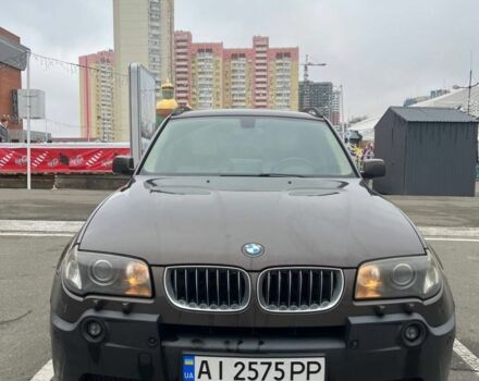 Коричневый БМВ Х3, объемом двигателя 2.5 л и пробегом 320 тыс. км за 7500 $, фото 1 на Automoto.ua