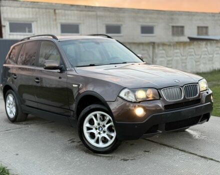 Коричневый БМВ Х3, объемом двигателя 3 л и пробегом 300 тыс. км за 5550 $, фото 1 на Automoto.ua