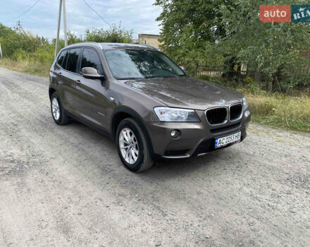 Коричневый БМВ Х3, объемом двигателя 2 л и пробегом 290 тыс. км за 12790 $, фото 1 на Automoto.ua