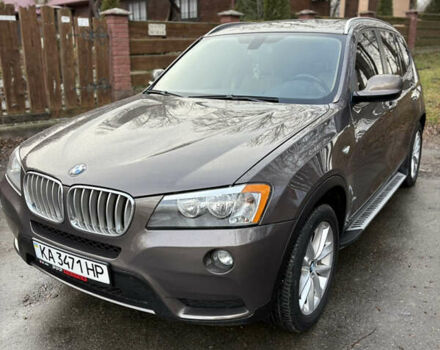 Коричневый БМВ Х3, объемом двигателя 2 л и пробегом 303 тыс. км за 12650 $, фото 1 на Automoto.ua