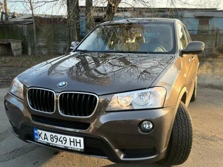 Коричневый БМВ Х3, объемом двигателя 2 л и пробегом 167 тыс. км за 14300 $, фото 1 на Automoto.ua