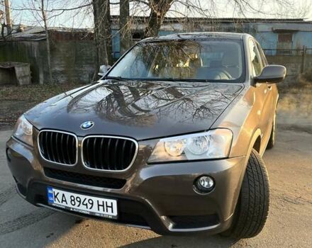 Коричневый БМВ Х3, объемом двигателя 2 л и пробегом 167 тыс. км за 14300 $, фото 1 на Automoto.ua