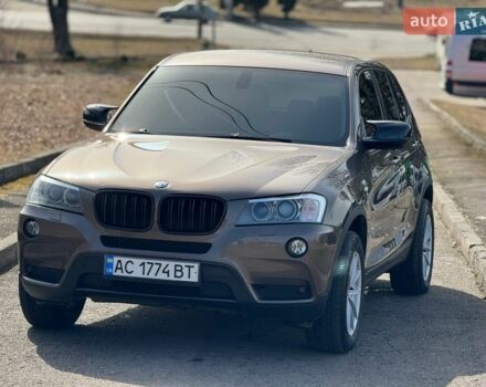 Коричневый БМВ Х3, объемом двигателя 2 л и пробегом 254 тыс. км за 13850 $, фото 1 на Automoto.ua