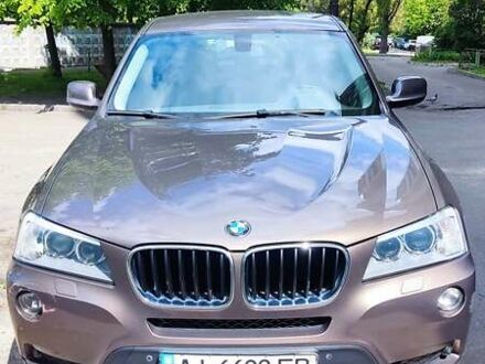 Коричневый БМВ Х3, объемом двигателя 2 л и пробегом 196 тыс. км за 15800 $, фото 1 на Automoto.ua