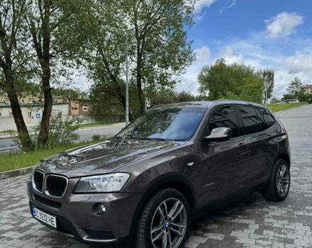 Коричневый БМВ Х3, объемом двигателя 2 л и пробегом 145 тыс. км за 6500 $, фото 1 на Automoto.ua