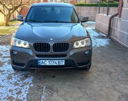 Коричневый БМВ Х3, объемом двигателя 2 л и пробегом 249 тыс. км за 12800 $, фото 1 на Automoto.ua