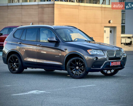 Коричневый БМВ Х3, объемом двигателя 2 л и пробегом 195 тыс. км за 12500 $, фото 1 на Automoto.ua