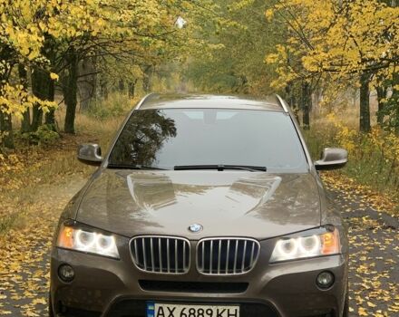 Коричневый БМВ Х3, объемом двигателя 2 л и пробегом 170 тыс. км за 14300 $, фото 1 на Automoto.ua