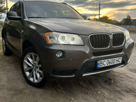 Коричневый БМВ Х3, объемом двигателя 2 л и пробегом 195 тыс. км за 14000 $, фото 1 на Automoto.ua