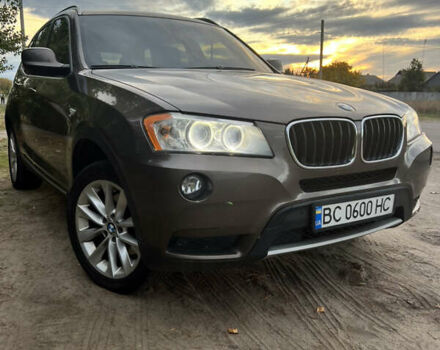 Коричневый БМВ Х3, объемом двигателя 2 л и пробегом 195 тыс. км за 14000 $, фото 1 на Automoto.ua