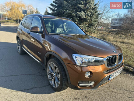 БМВ Х3 2016 в Кропивницком (Кировограде) на Automoto.ua Коричневый БМВ Х3, объемом двигателя 2 л и пробегом 106 тыс. км за 19500 $, фото 1 на Automoto.ua