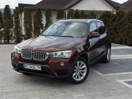 Коричневый БМВ Х3, объемом двигателя 2 л и пробегом 187 тыс. км за 16500 $, фото 1 на Automoto.ua
