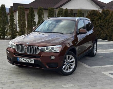 Коричневый БМВ Х3, объемом двигателя 2 л и пробегом 187 тыс. км за 16500 $, фото 1 на Automoto.ua