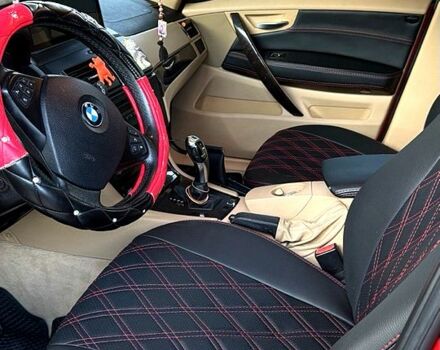 Червоний БМВ Х3, об'ємом двигуна 3 л та пробігом 385 тис. км за 8500 $, фото 5 на Automoto.ua