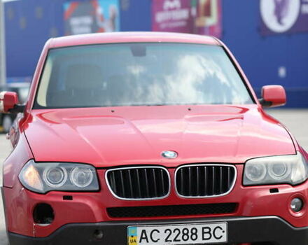 Красный БМВ Х3, объемом двигателя 2 л и пробегом 300 тыс. км за 8000 $, фото 16 на Automoto.ua