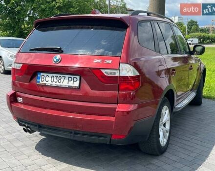 Красный БМВ Х3, объемом двигателя 3 л и пробегом 235 тыс. км за 10200 $, фото 8 на Automoto.ua