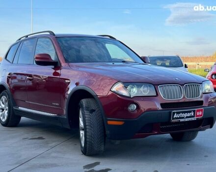 Червоний БМВ Х3, об'ємом двигуна 3 л та пробігом 237 тис. км за 11390 $, фото 10 на Automoto.ua